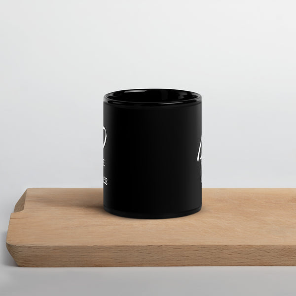 Black Glossy Mug